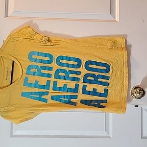 Aeropostale yellow shirt